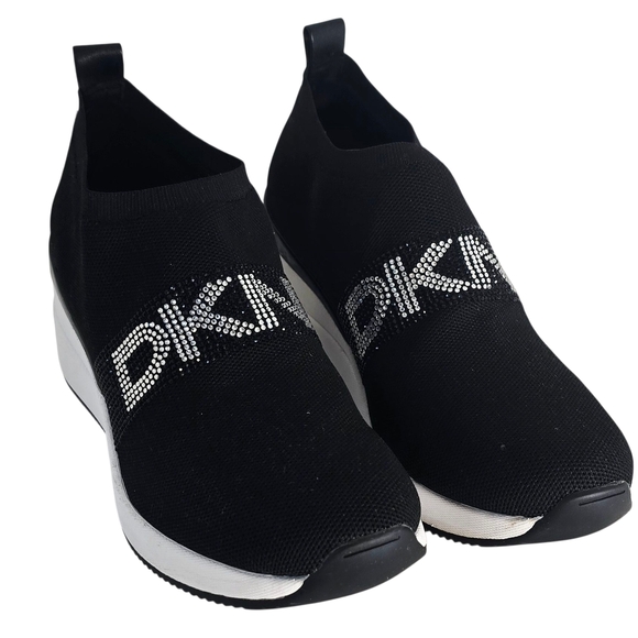 DKNY Black Women's Slip-On Sneakers - Picture 6 of 7